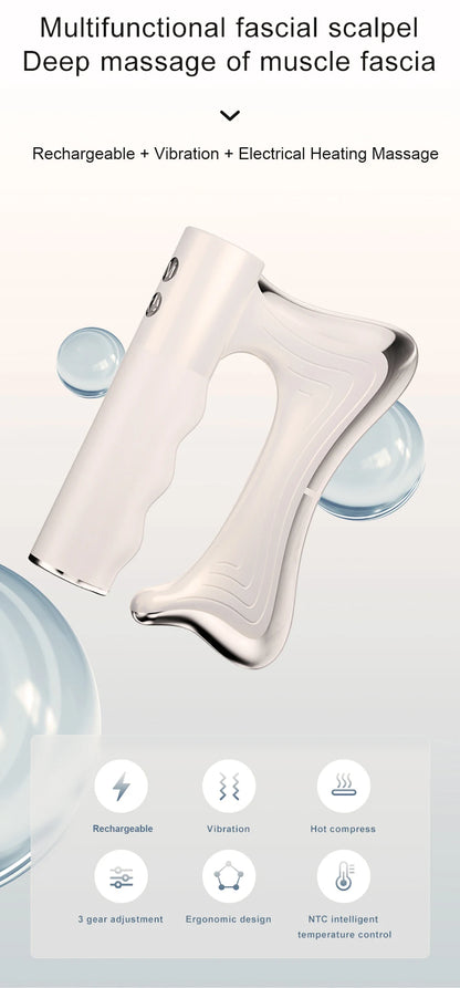 Electric Fascia Knife Vibration Body Massager