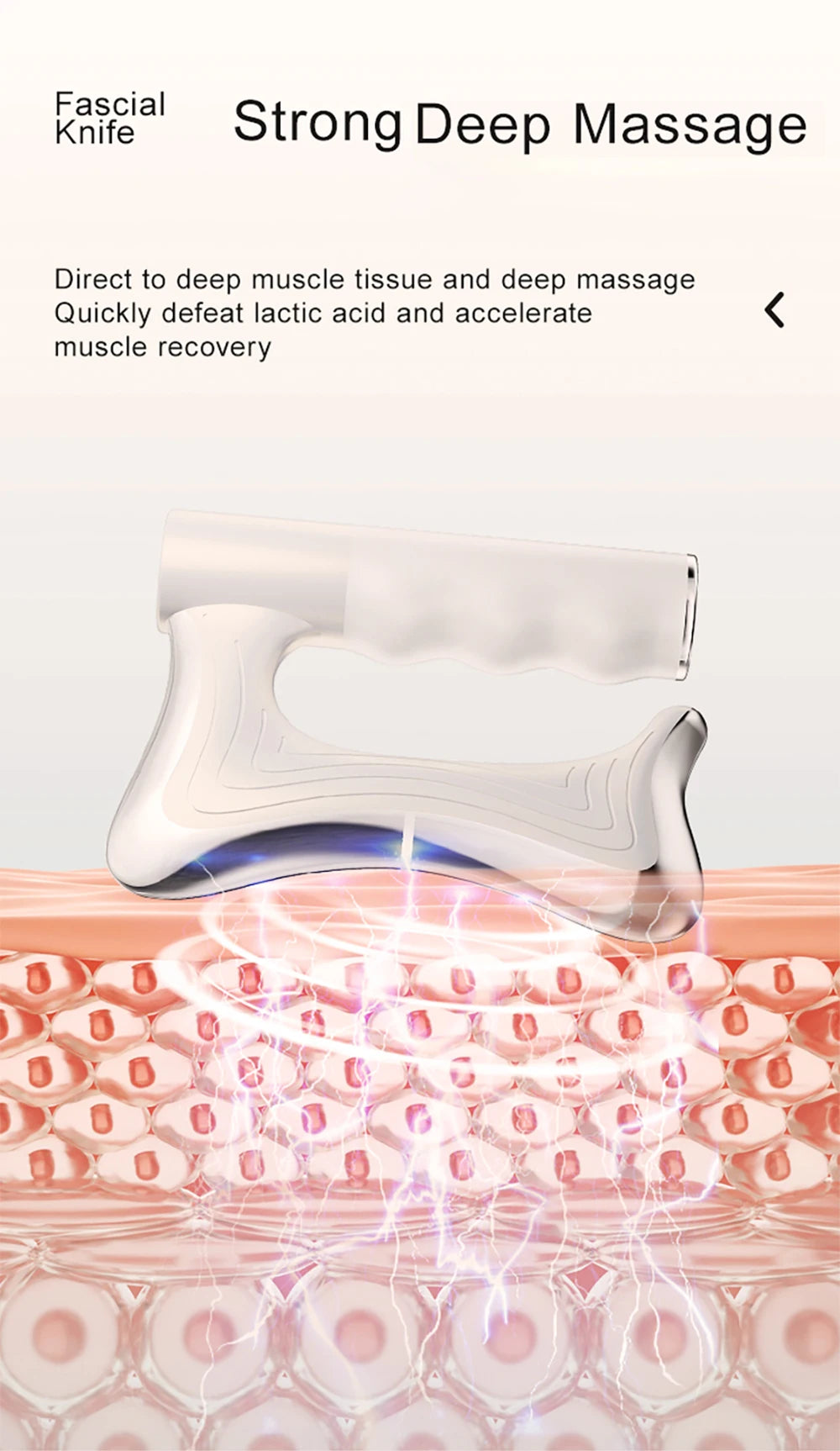 Electric Fascia Knife Vibration Body Massager