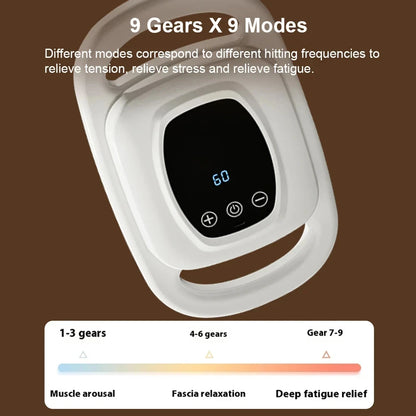 6-Head Deep Tissue Massage Gun