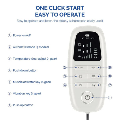 Lumbar Traction Massager