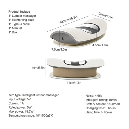 Lumbar Traction Massager